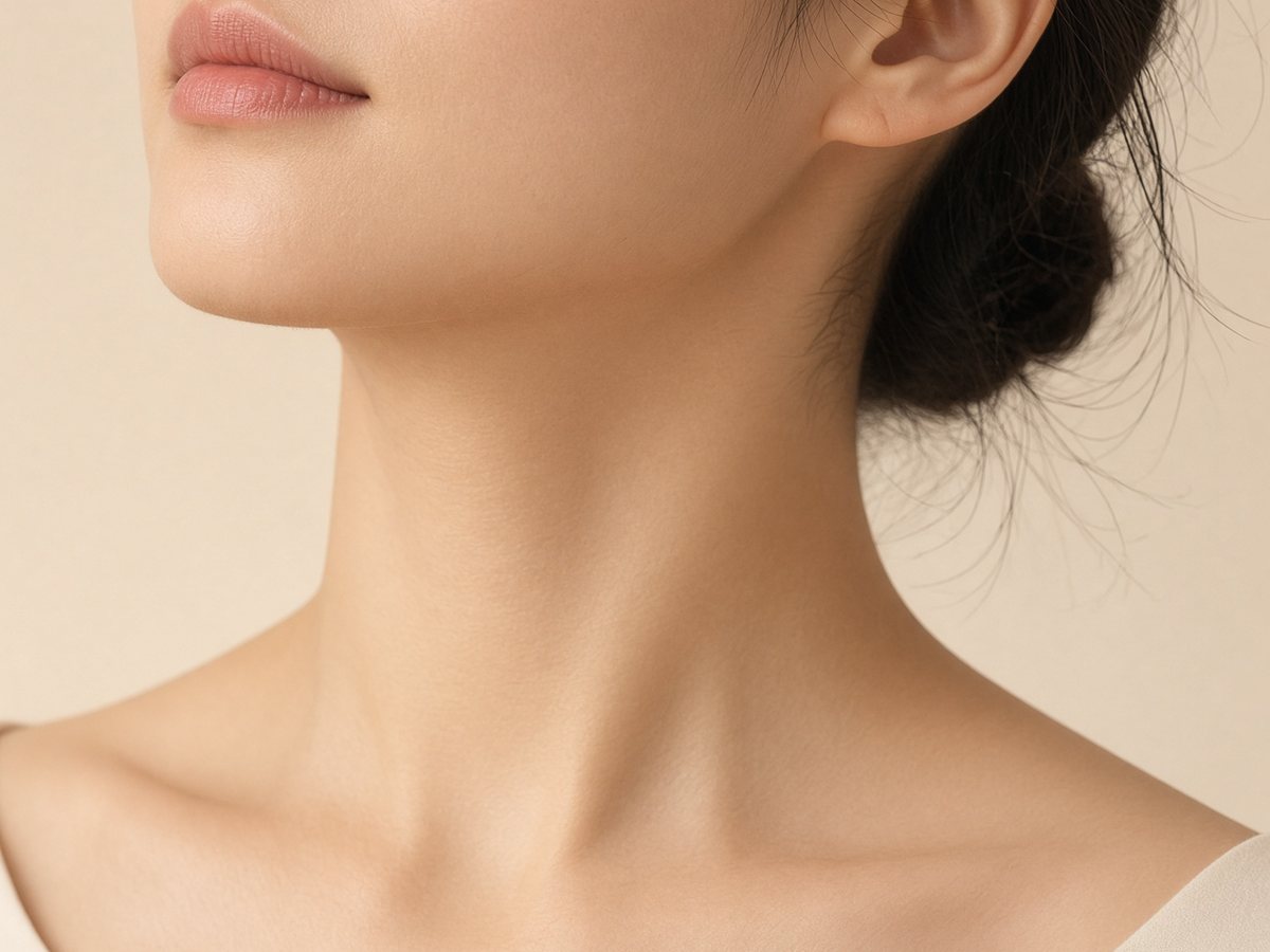 턱선 옆모습(연출 이미지)